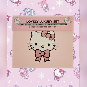 HELLO KITTY 💓 The creme shop | lovely luxury set 💓